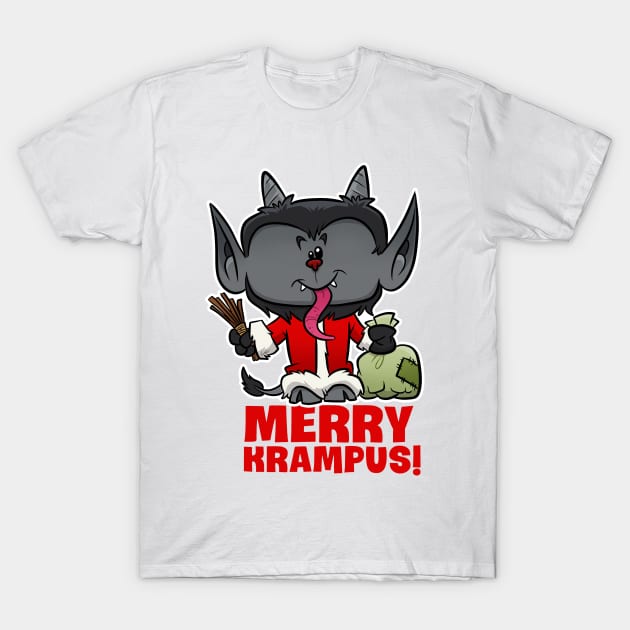 Merry Krampus T-Shirt by binarygod